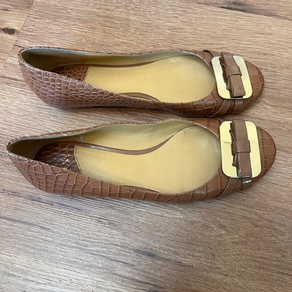 Nine West leather flats, size 7 1/2 - Picture 2 of 6